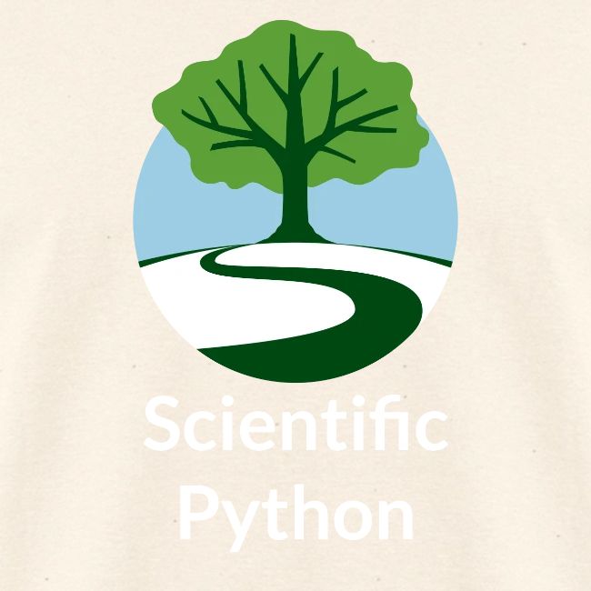 scientific python full color logo