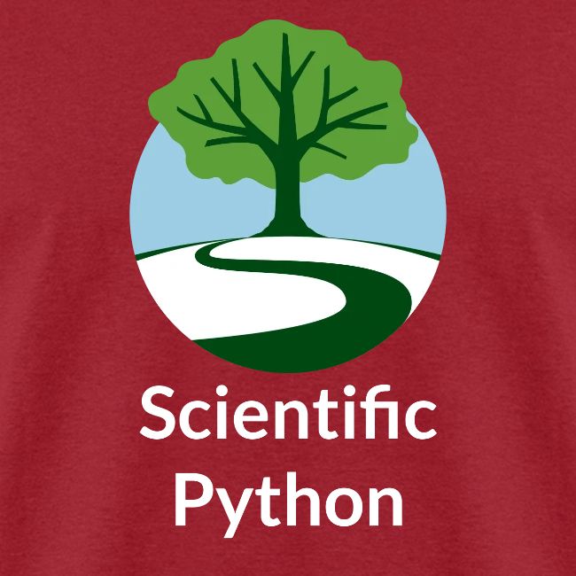 scientific python full color logo