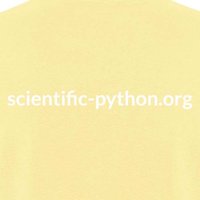 scientific python full color logo