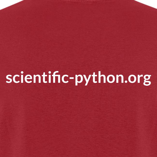 scientific python full color logo