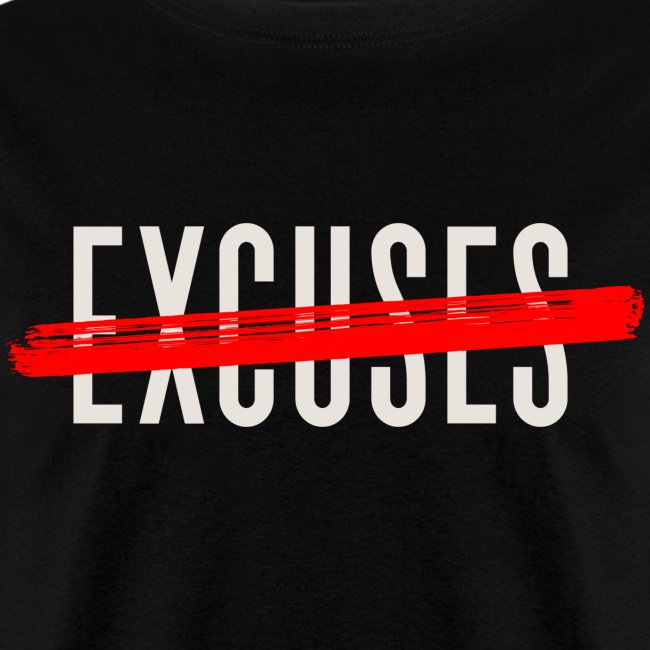 No Excuses Front