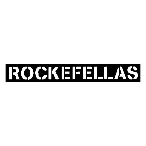Rockefellas TV Black & White Logo Tee - Men's T-Shirt