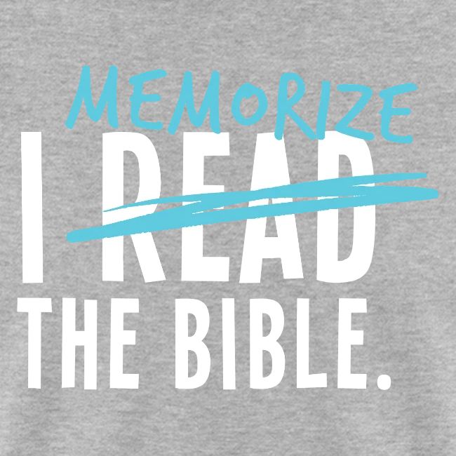 I Memorize the Bible