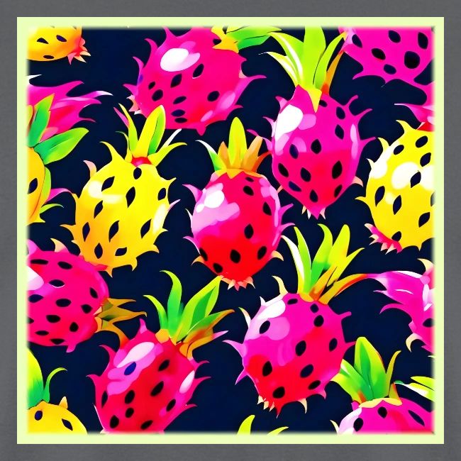 Tropical Dragon Fruit Fiesta