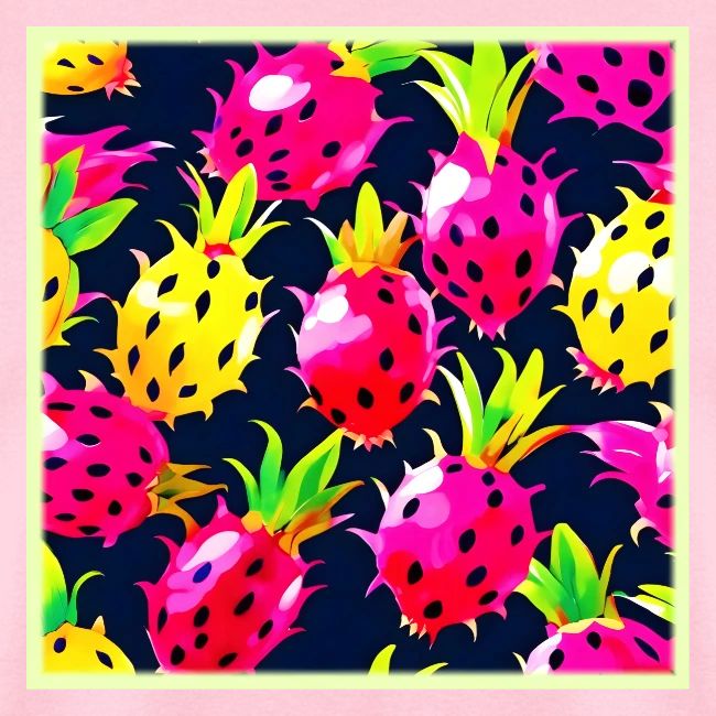 Tropical Dragon Fruit Fiesta