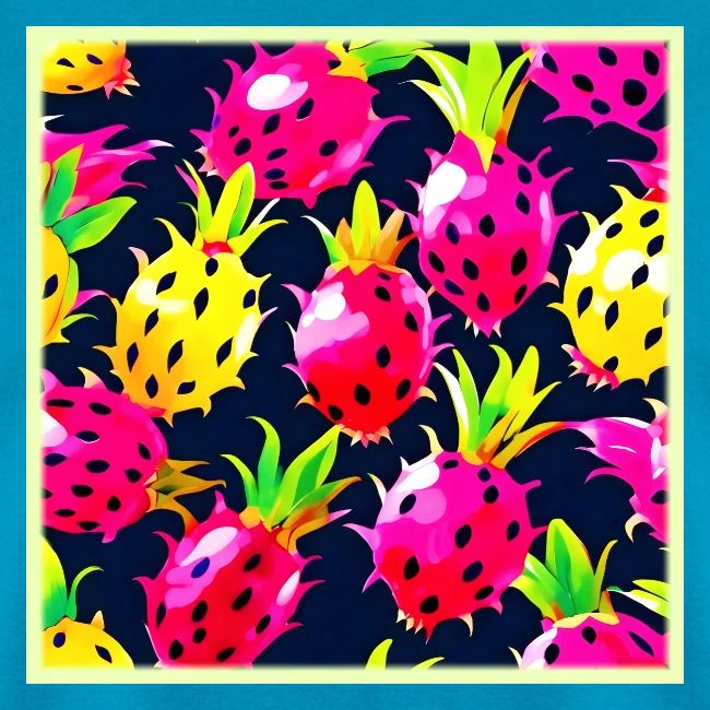 Tropical Dragon Fruit Fiesta