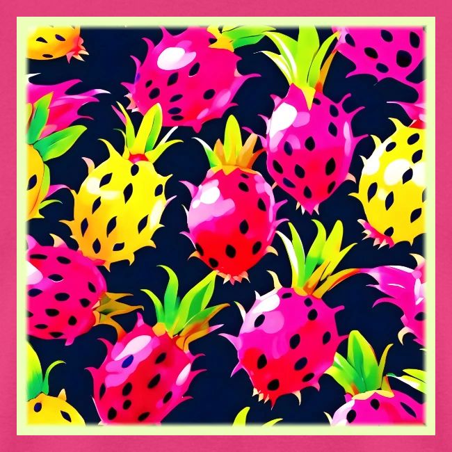 Tropical Dragon Fruit Fiesta