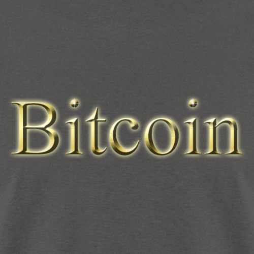 BITCOIN gold - Men's T-Shirt