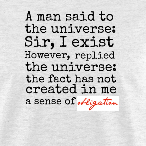 Thomas Crane Poem - Men's T-Shirt
