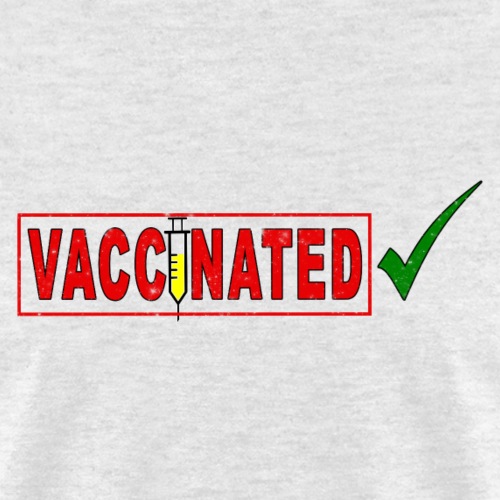 Pro Vaccination Vaccine Vaccinated Vintage Retro - Men's T-Shirt