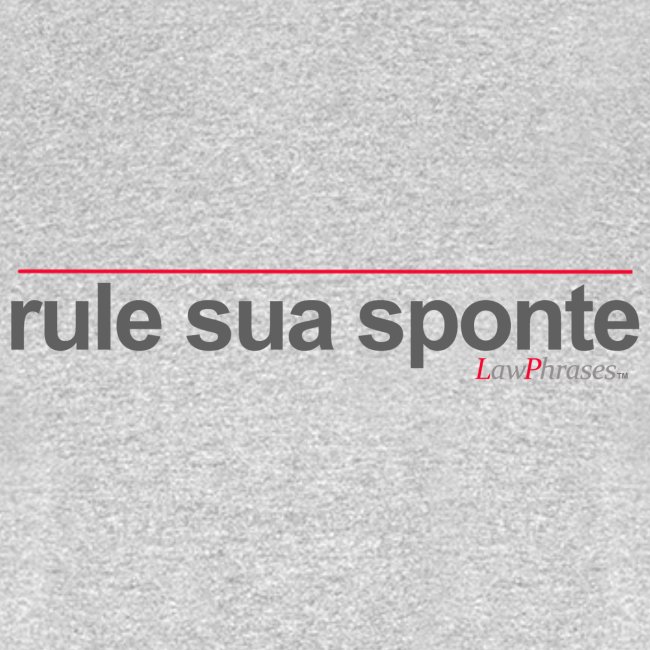 rule sua sponte