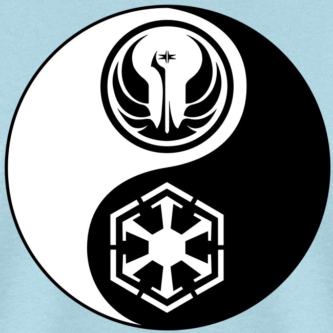 Star Wars SWTOR Yin Yang 2-Color
