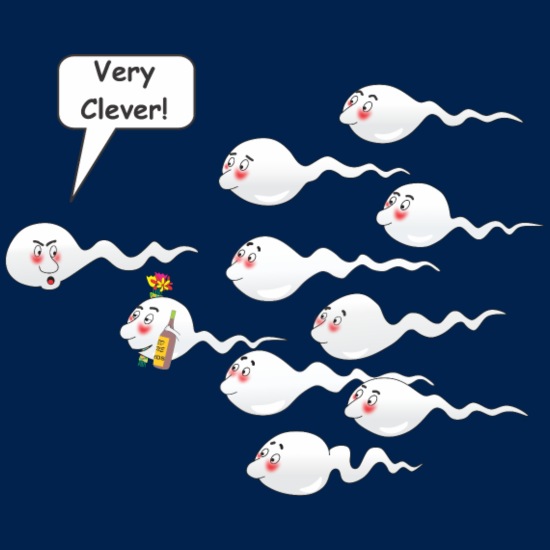 Sperm Cartoon 3' Men's T-Shirt | Spreadshirt