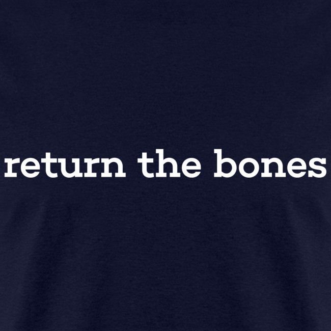 return the bones