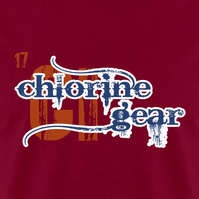Chlorine Gear Textual stacked Periodic backdrop S