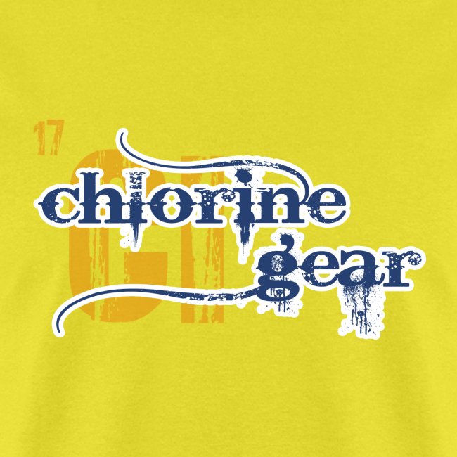 Chlorine Gear Textual stacked Periodic backdrop S