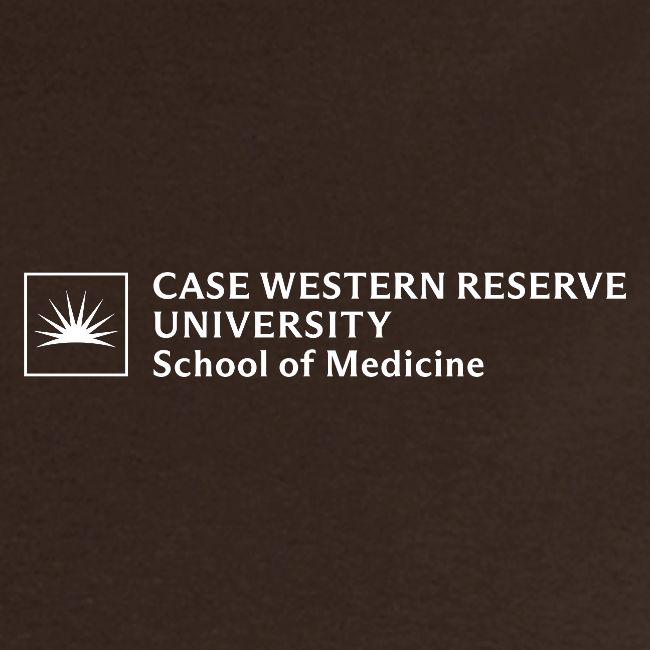 SOM Two Line Horizontal Primary Logo CWRU WHITE 1