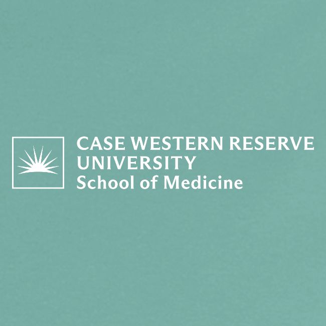 SOM Two Line Horizontal Primary Logo CWRU WHITE 1