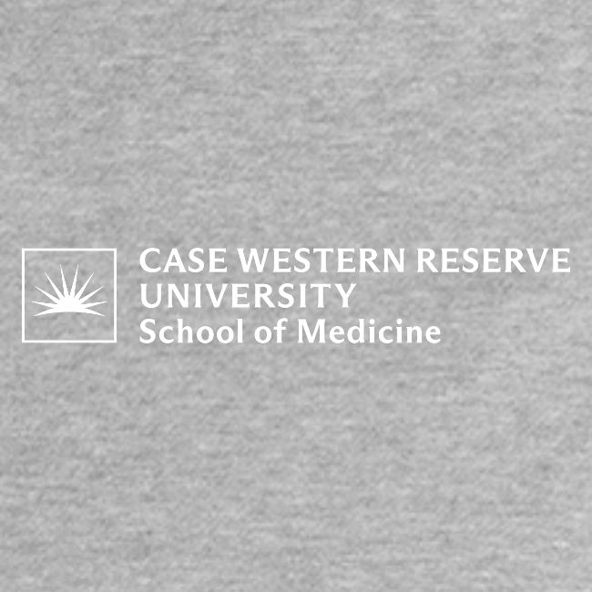 SOM Two Line Horizontal Primary Logo CWRU WHITE 1