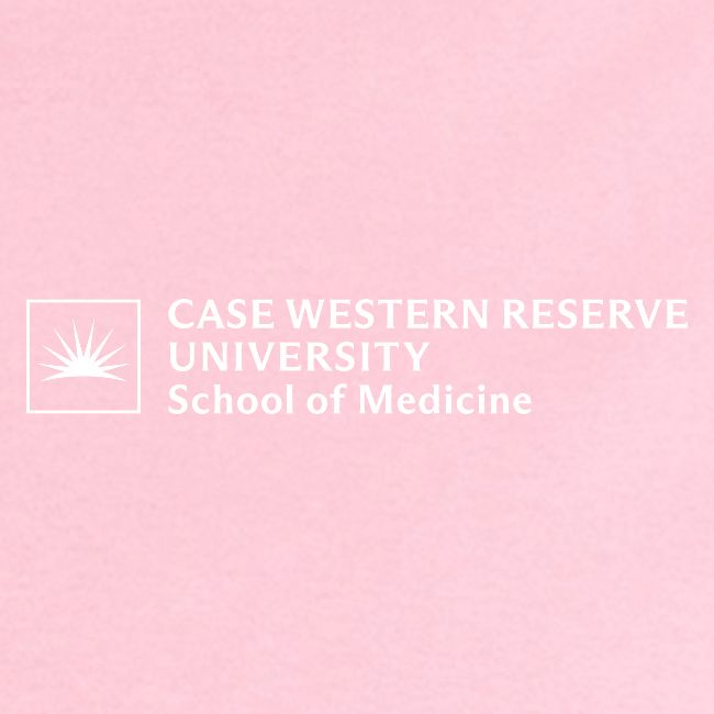 SOM Two Line Horizontal Primary Logo CWRU WHITE 1