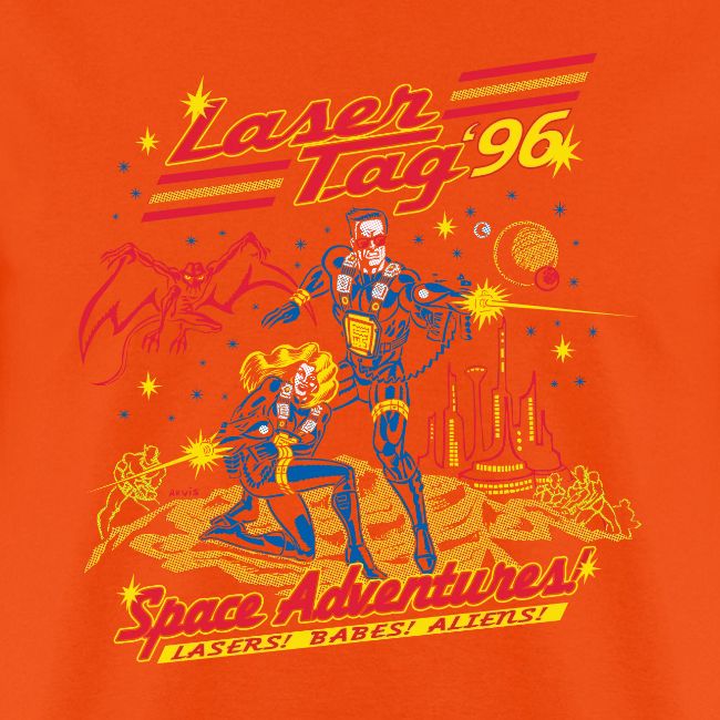 Laser Tag'96 Retro Tee