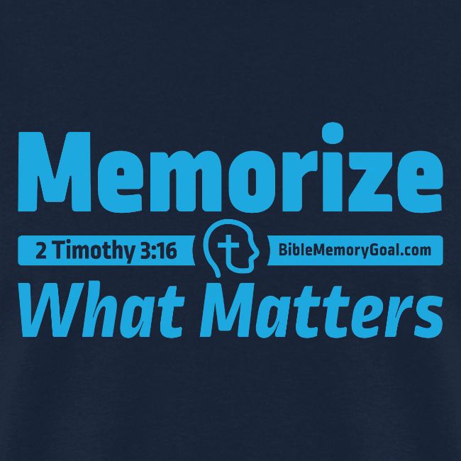 "Memorize What Matters" Original Design