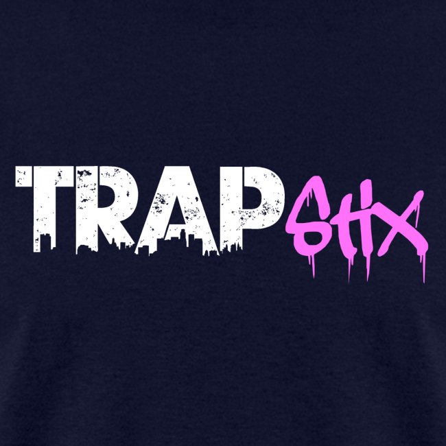 TRAPSTIX LOGO (White x Pink)