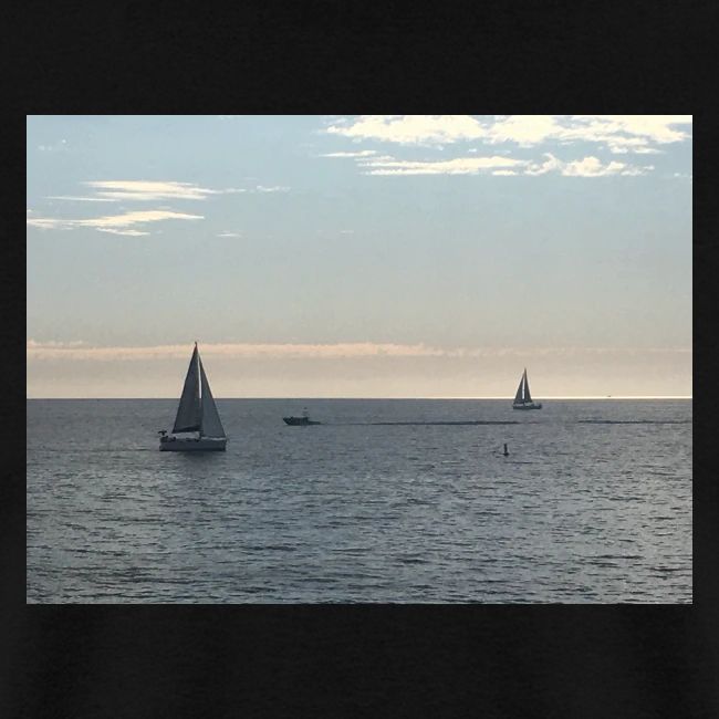 Sailboats on the Peaceful Sea