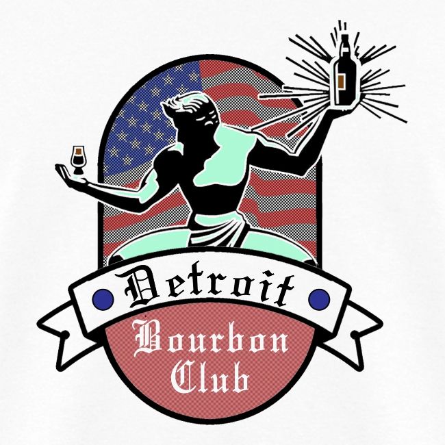 Detroit Bourbon Club Stars and Stripes Logo
