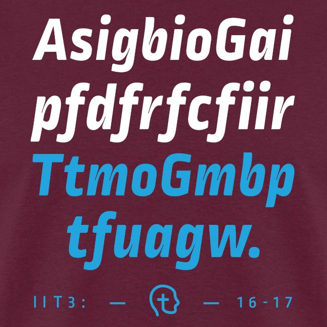 2 Timothy 3:16-17 (KJV) First Letter Method