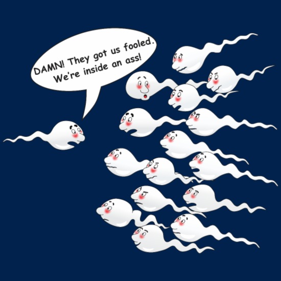 Sperm Cartoon 2' Men's T-Shirt | Spreadshirt