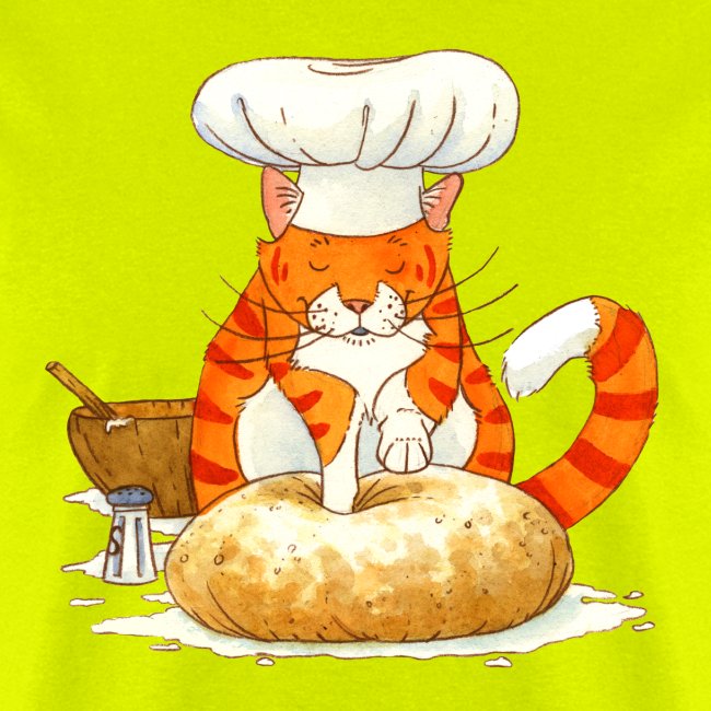 Chef Cat by Rachael B