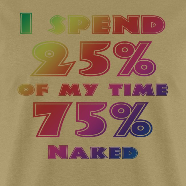 75 percent naked