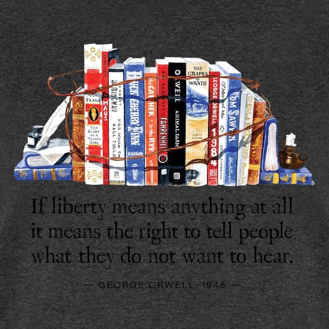 Still Life with Banned Books