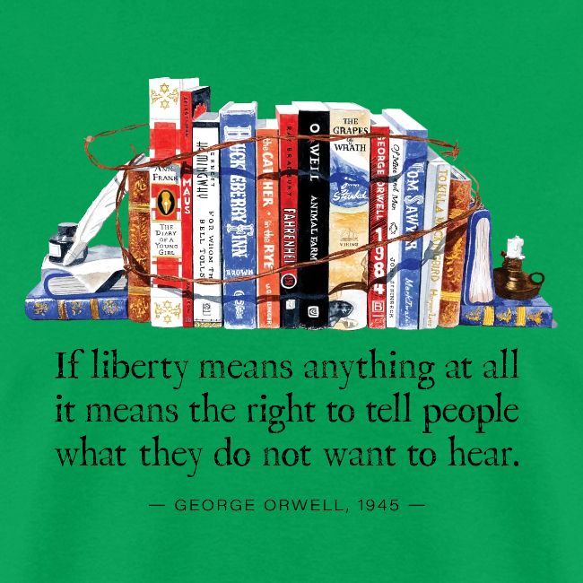 Still Life with Banned Books