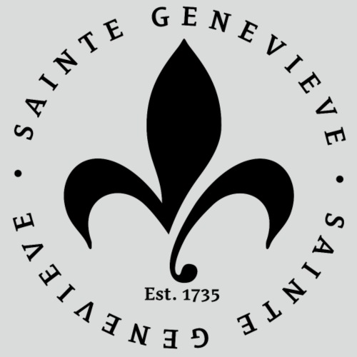 Sainte Genevieve City Circle - Men's T-Shirt