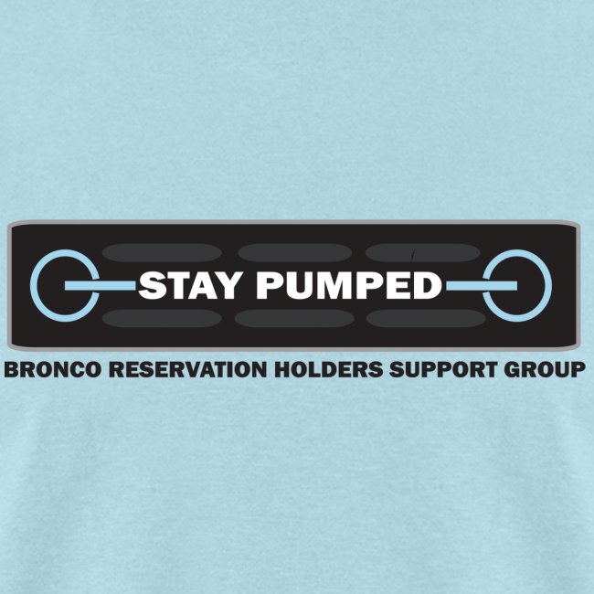 Bronco Reservation Holders Sticker