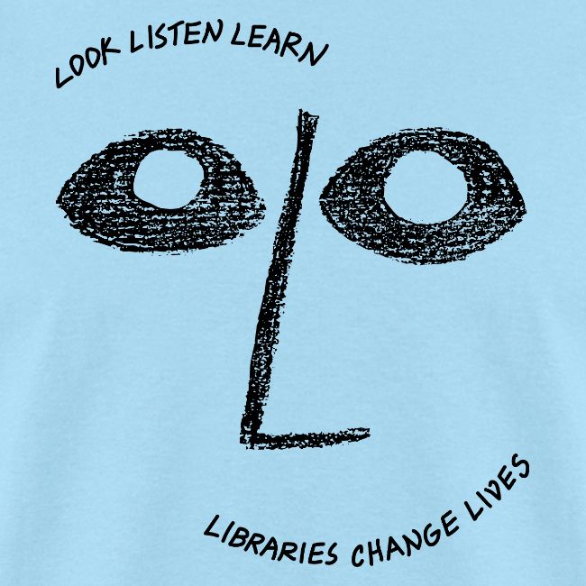 Vintage ALA: Libraries Change Lives Face