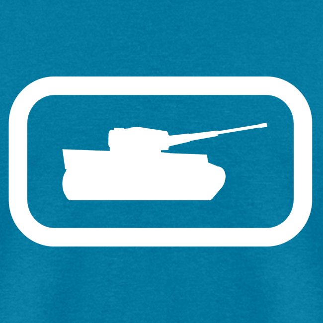 Tank Logo (White) - Axis & Allies