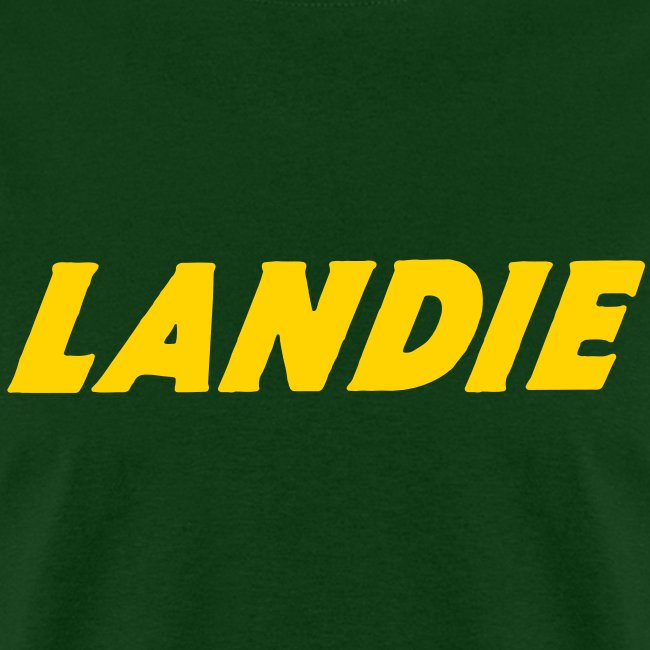 Classic Landie lettering