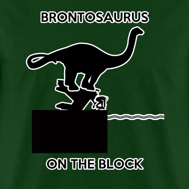 Brontosaurus on the blocks