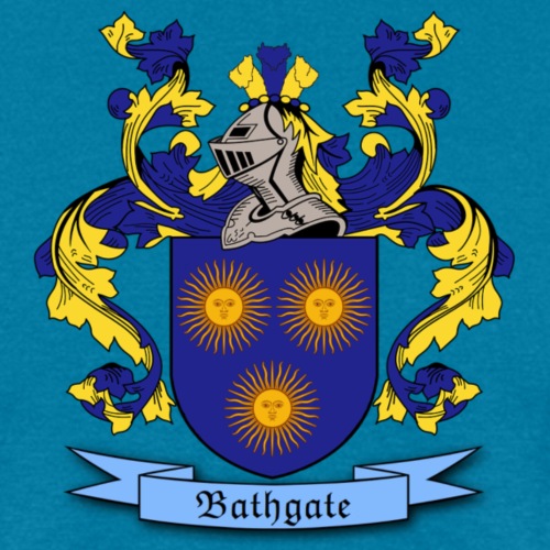 Bathgate Family Crest - Men's T-Shirt