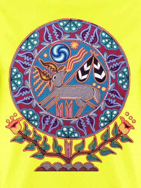 Native Huichol Peyote Deer
