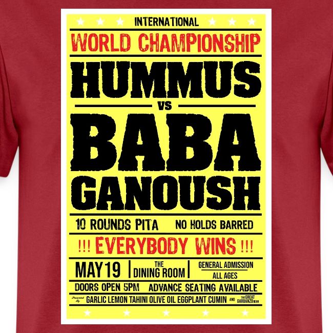 Hummus versus Baba Ganoush