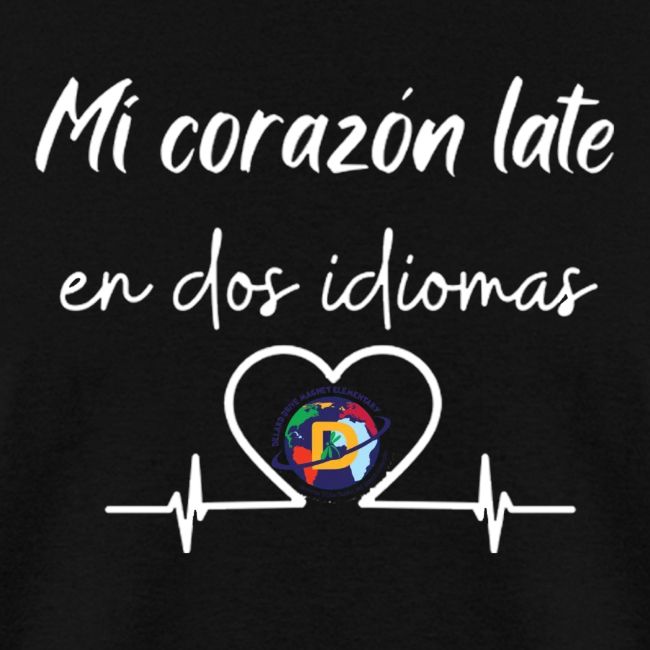 Spanish Immersion Shirts logo White