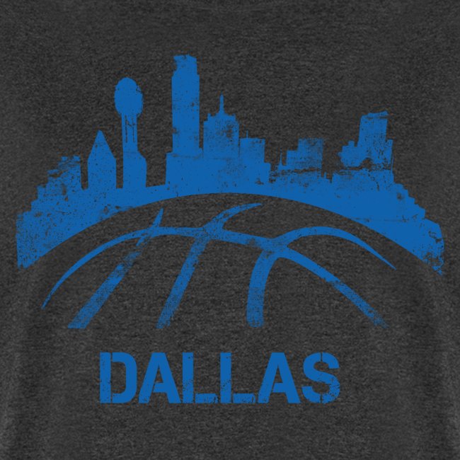 Dallas Basketball Skyline