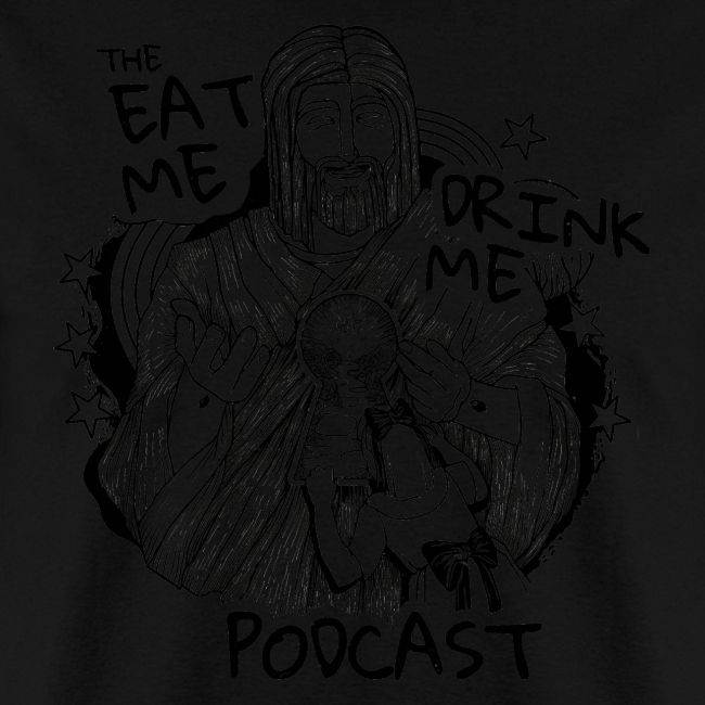 Eat Me Drink Me Podcast revamped logo
