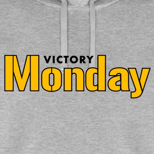 Victory Monday (White/2-sided) - Adidas Unisex Fleece Hoodie