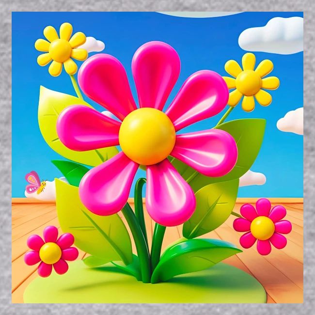 Pink Floral Peace | Sky & Nature Design