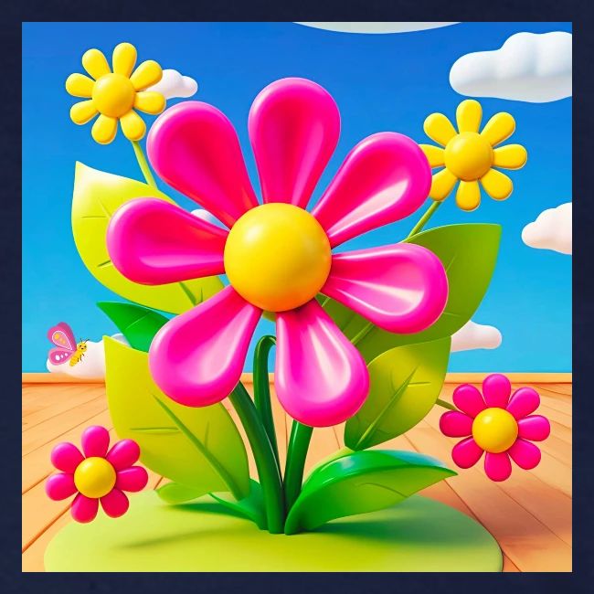 Pink Floral Peace | Sky & Nature Design